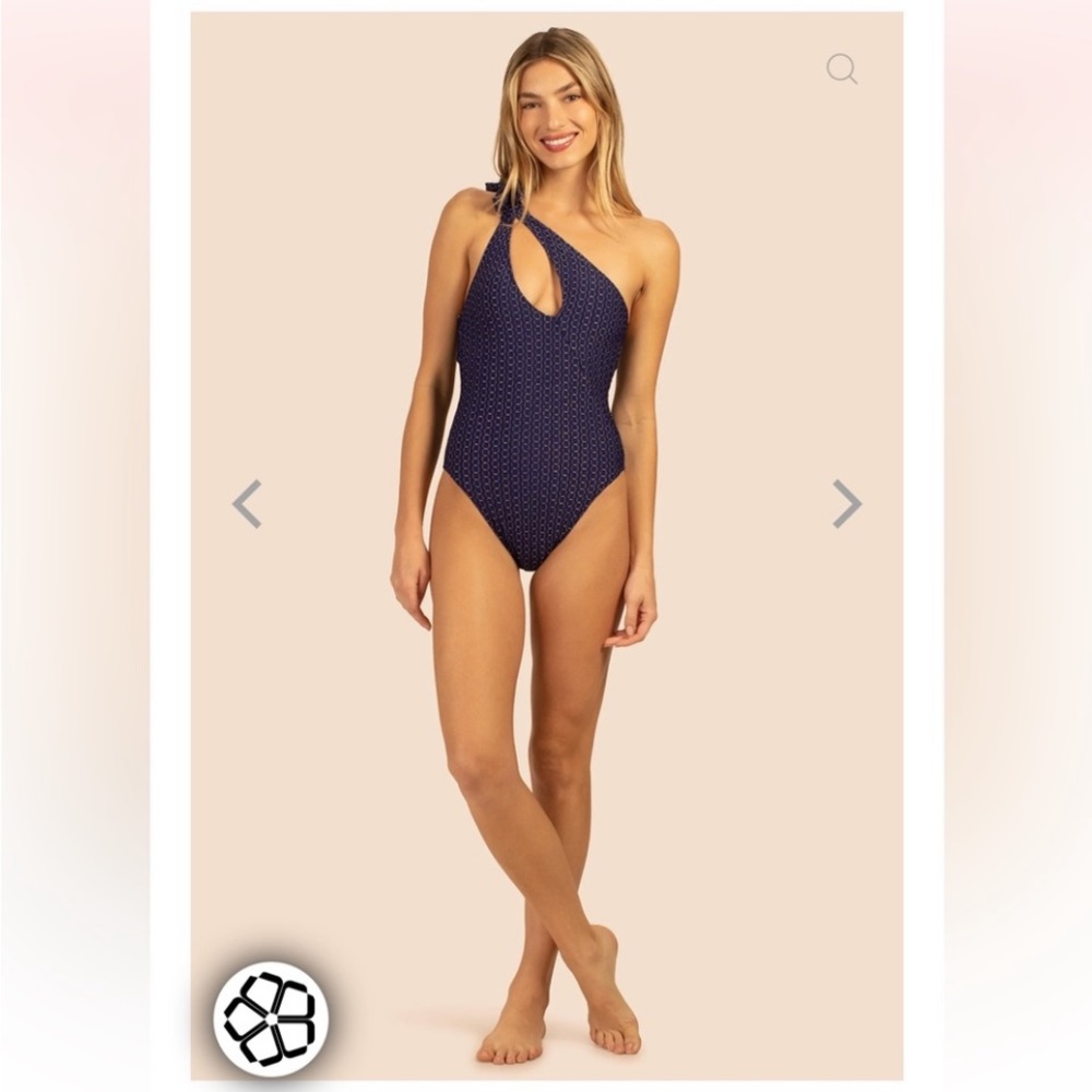 NWT TRINA TURK ADELINE
ASYMMETRICAL MAILLOT - Picture 4 of 10